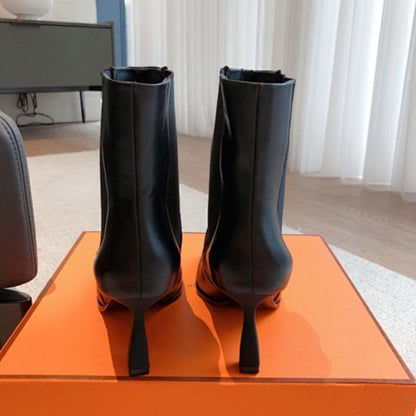 Hermès Gill 75 ankle boots.