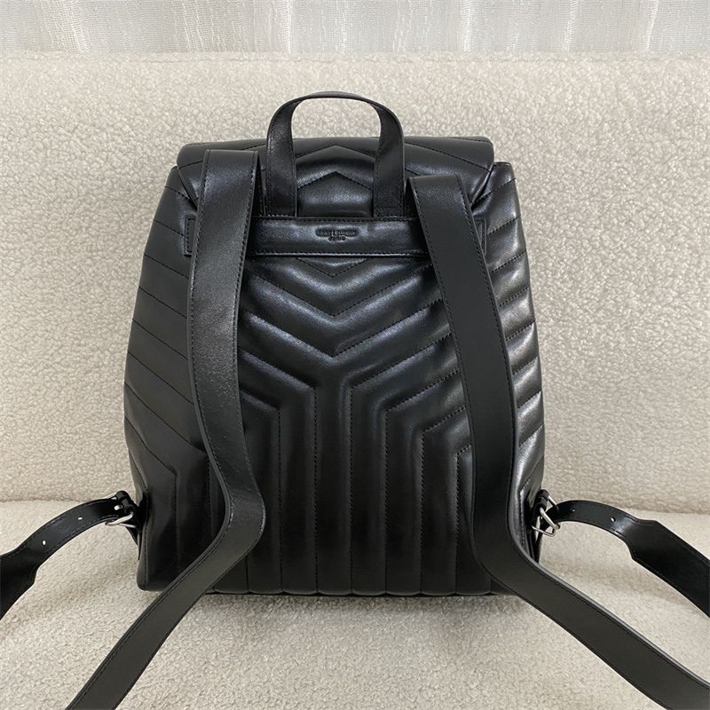 Saint Laurent Loulou backpack.