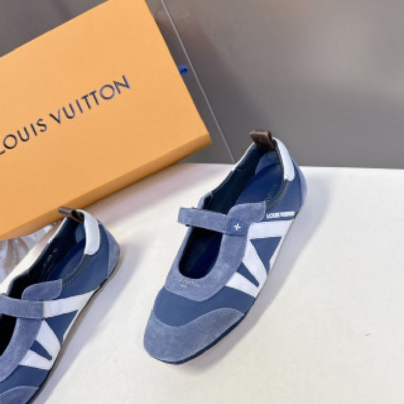 Louis Vuitton LV Sneakerina Mary Jane in a blue colorway