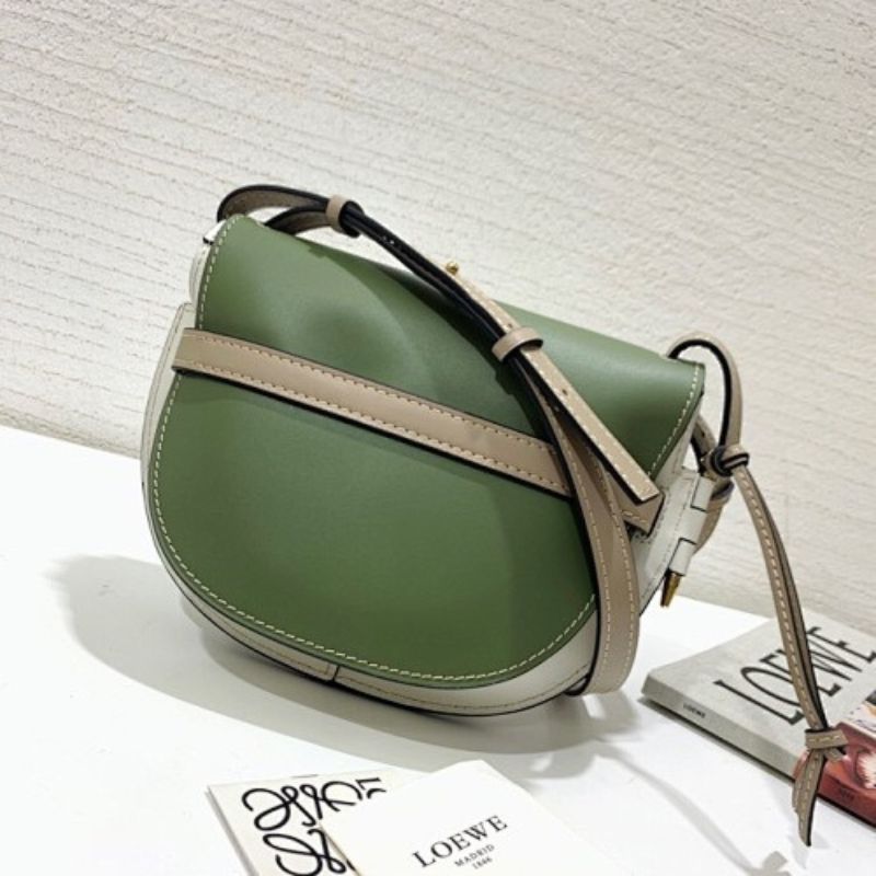 Loewe Gate Small Shoulder Bag in a tri-color