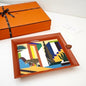 the Atrium "Jaguar dans un Jardin Mexicain" tray by Hermès.
