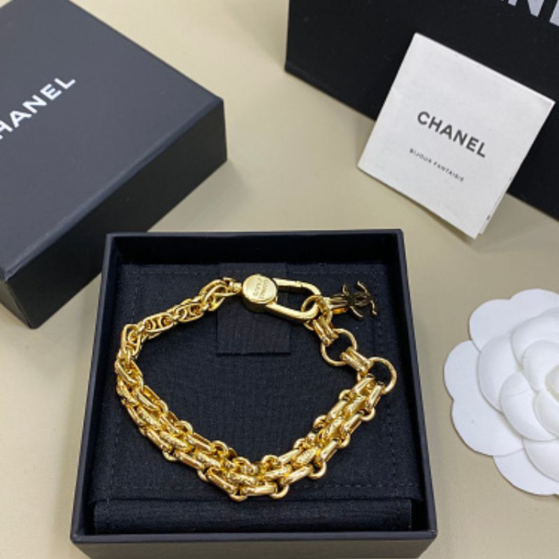 Chanel chunky chain bracelet,