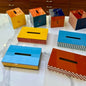 Hermès the Les Cabanes Tissue Box.