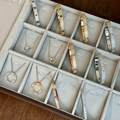 Cartier LOVE Bangles and LOVE Necklaces