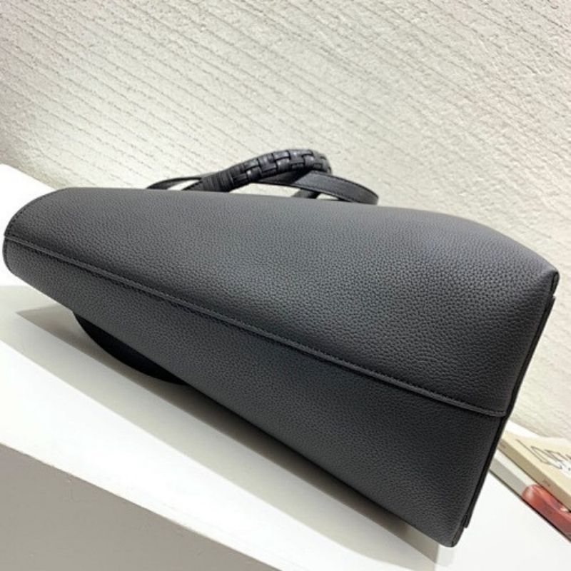 Loewe Anagram small leather tote bag.