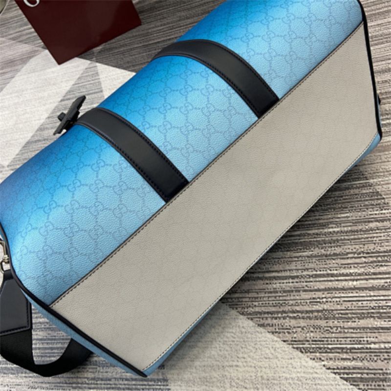 Gucci Chroma Duffle Bag in a blue gradient