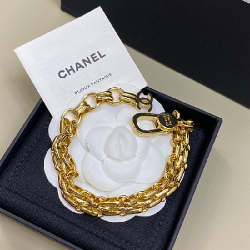Chanel chunky chain bracelet,