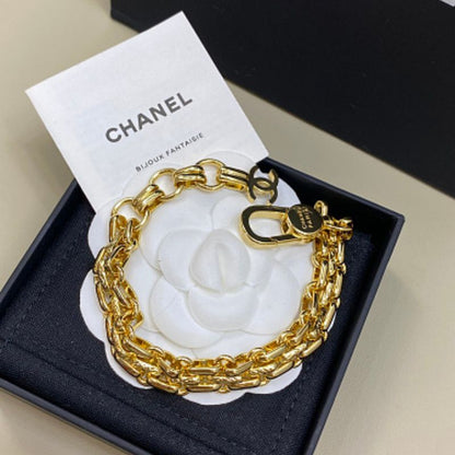 Chanel chunky chain bracelet,