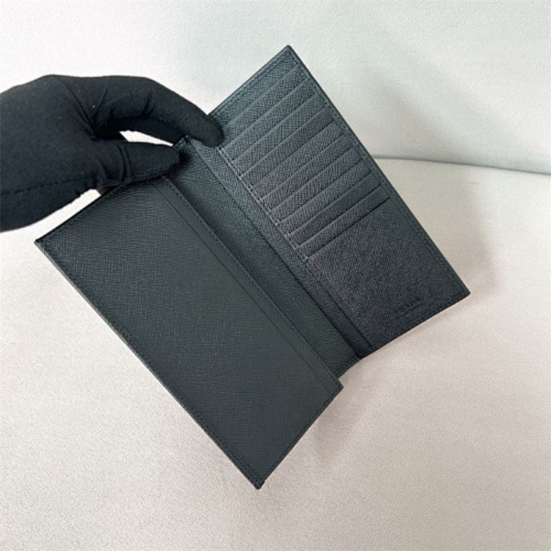 Prada Saffiano Leather Long Wallet