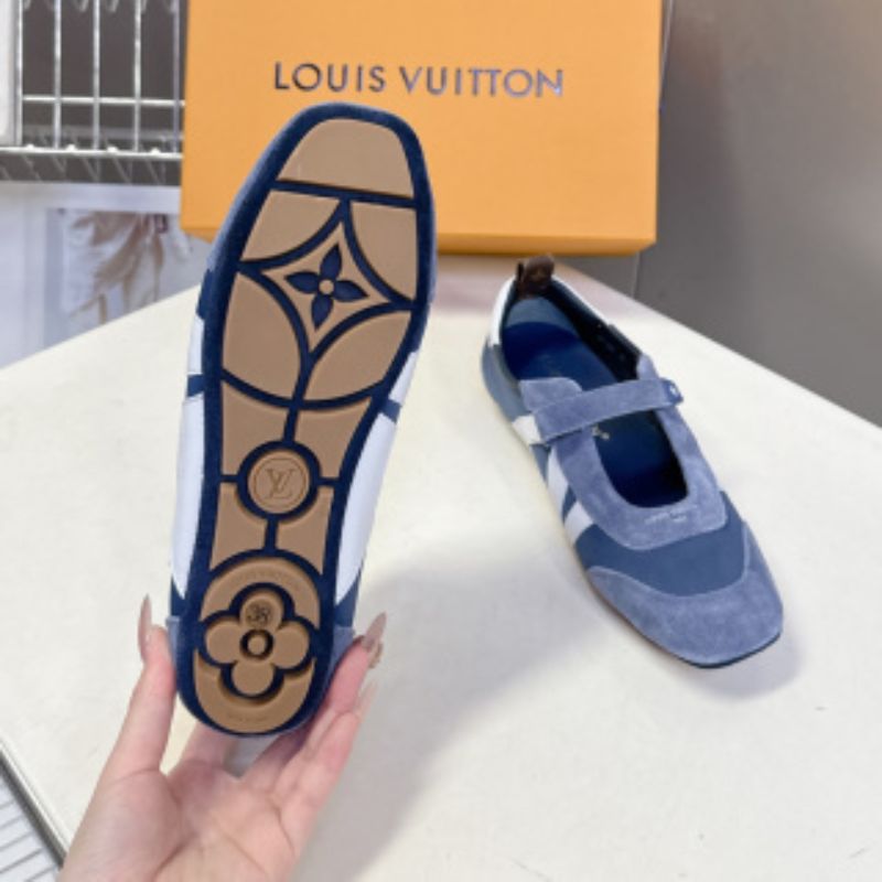 Louis Vuitton LV Sneakerina Mary Jane in a blue colorway