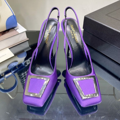 Saint Laurent Roger Vivier Trompette Slingback Pumps