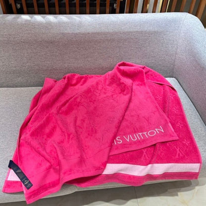 LVacation Beach Towel and Cushion Sets by Louis Vuitton.