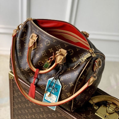 Louis Vuitton Speedy Soft 30 Crafty in Monogram Canvas