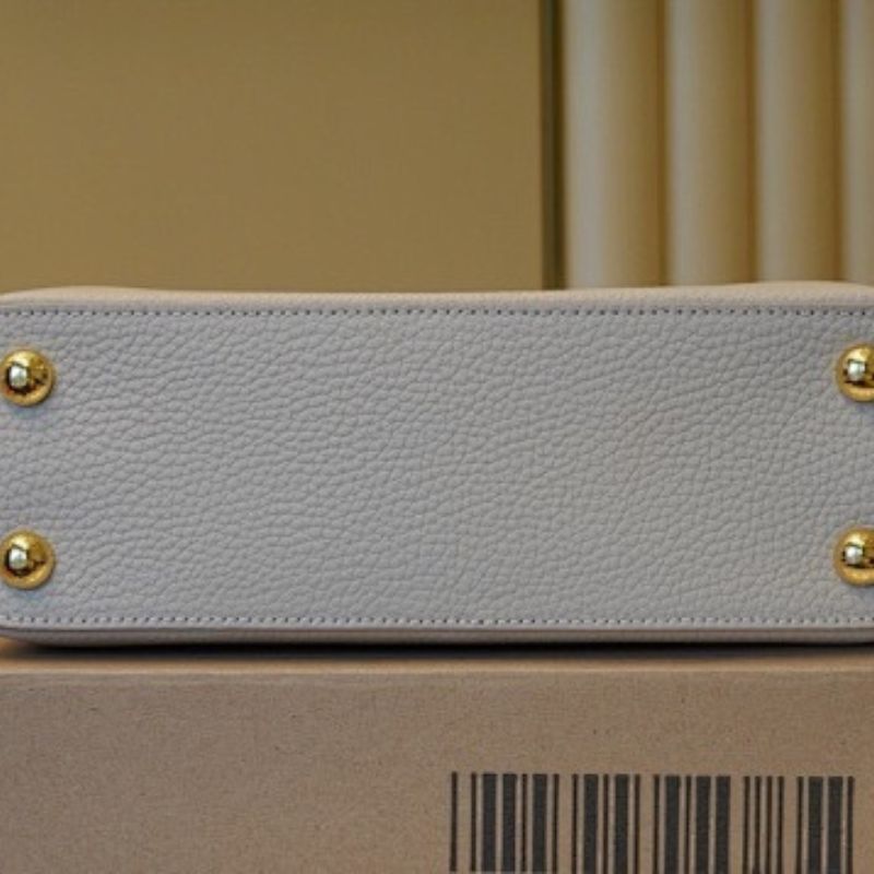Louis Vuitton Capucines Mini in a tricolor palette