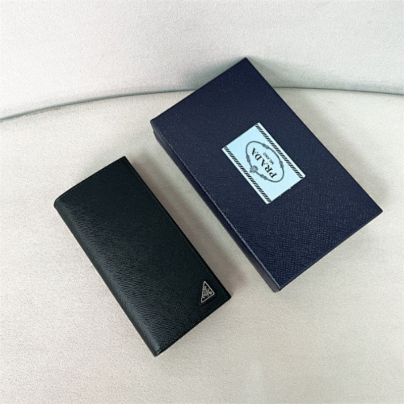 Prada Saffiano Leather Long Wallet