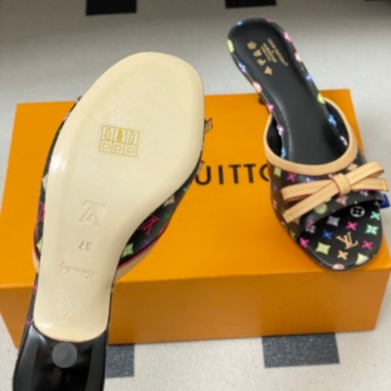 Louis Vuitton x Takashi Murakami 6AM Mules.