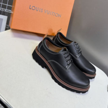Louis Vuitton LV Remix Derby shoes.