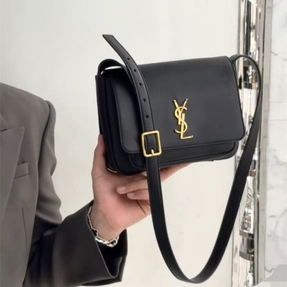 Saint Laurent Niki Satchel in black leather