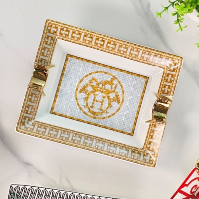 Hermès porcelain change trays