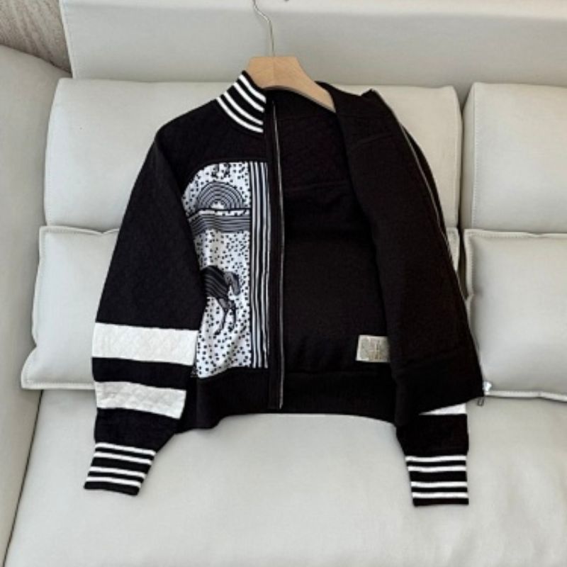 Hermès "Brides de Gala Bandana" Zip Jacket.