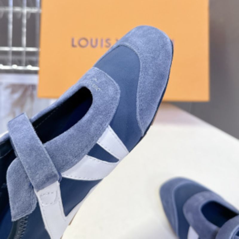Louis Vuitton LV Sneakerina Mary Jane in a blue colorway