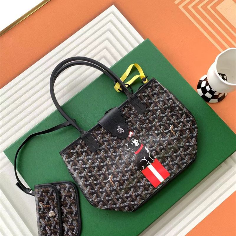 Goyard Anjou Mini tote bag in the black