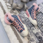 Louis Vuitton fantasy pink laces and pink faux-fur lining Sneakers