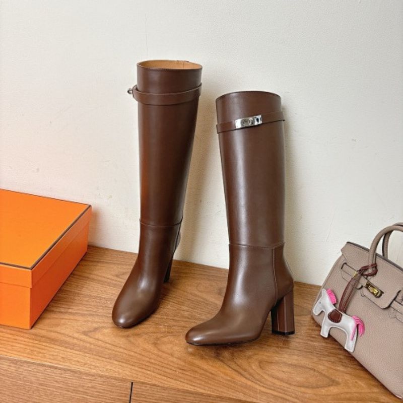 Hermès Saint Germain Knee-High Boots