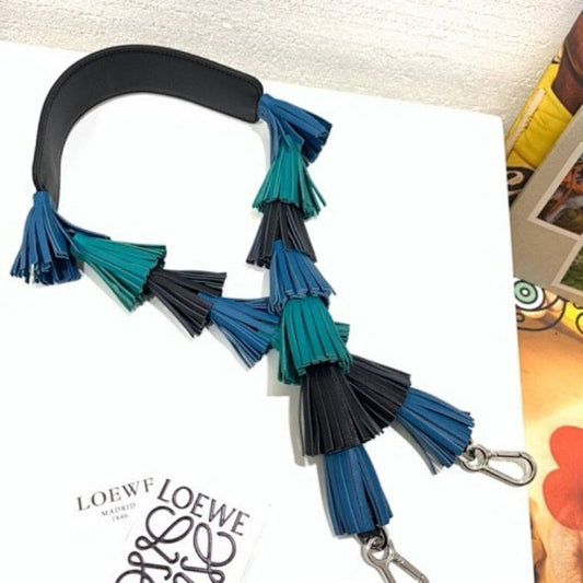 Loewe Tasselled Leather Shoulder Strap,