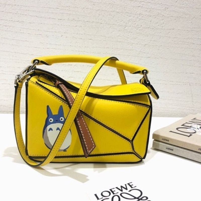 Loewe x Studio Ghibli My Neighbor Totoro Puzzle Bag.