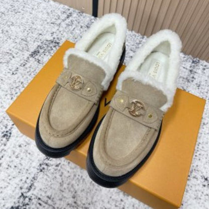 Louis Vuitton Academy Loafers in a winterized version
