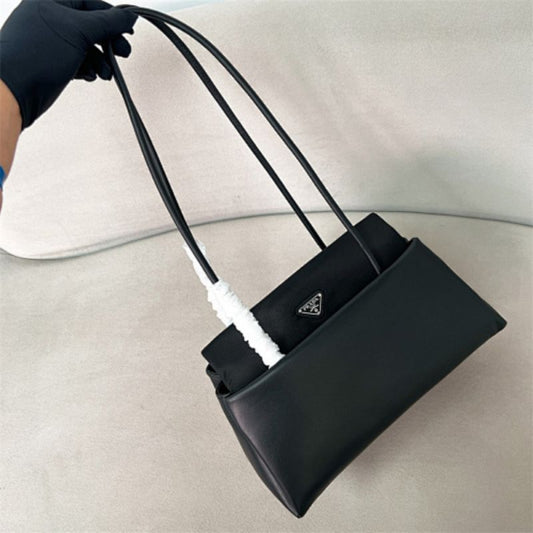 Prada Aimée Medium Leather Shoulder Bag.