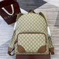 Gucci GG Emblem gold-tone hardware Medium Backpack