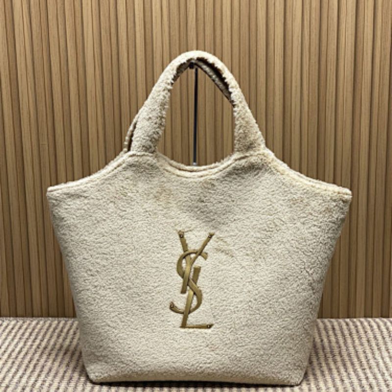 Saint Laurent Icare Maxi Tote in Shearling.