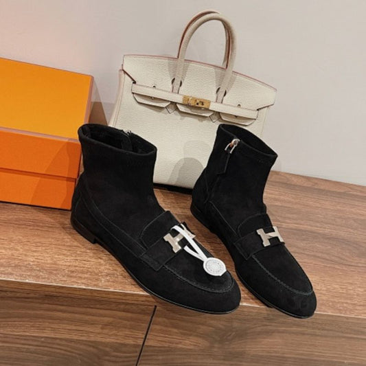 Hermès Saint-Honoré ankle boots,