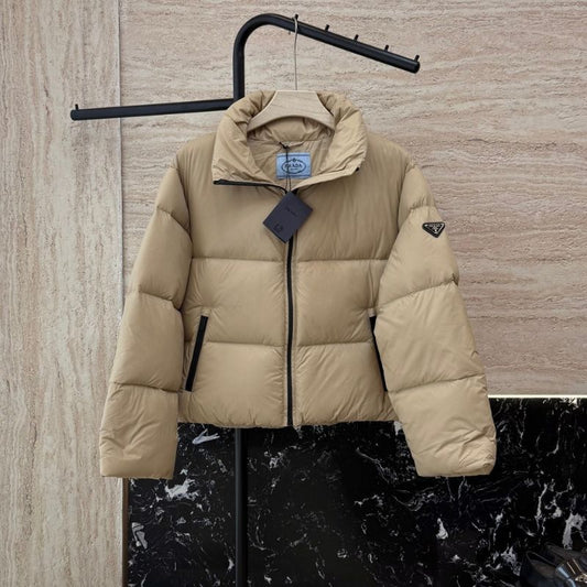 Prada cropped down jacket.