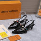 Louis Vuitton LV Vibe Slingback Pump,
