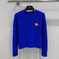 Celine Crewneck Sweater in blue