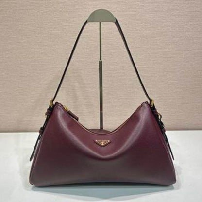 Prada Aimée Medium Leather Shoulder Bag