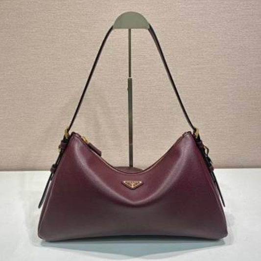 Prada Aimée Medium Leather Shoulder Bag