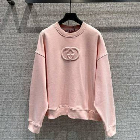 Gucci Interlocking G Cotton Jersey Sweatshirt