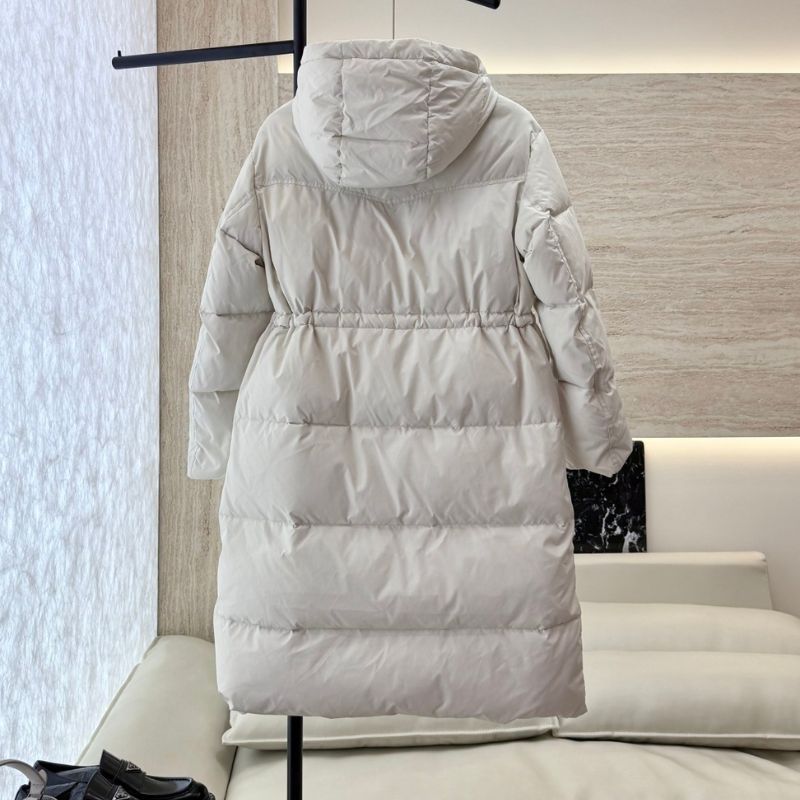 Prada long puffer coat.