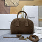 Saint Laurent Sac De Jour Boston in Suede.