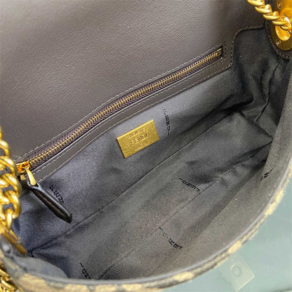 Fendi Baguette Chain Midi Bag