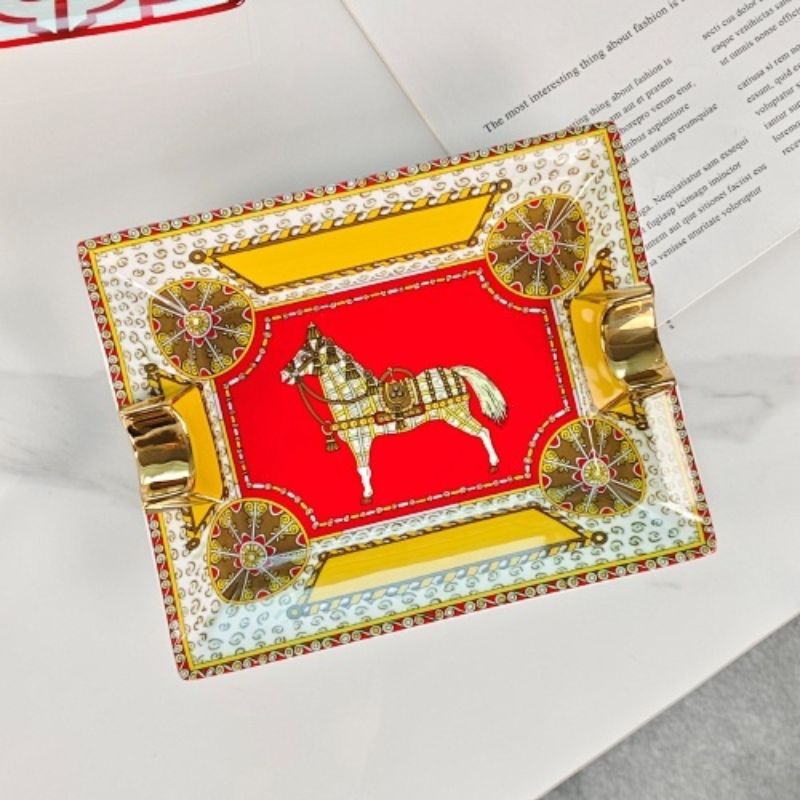 Hermès porcelain change trays