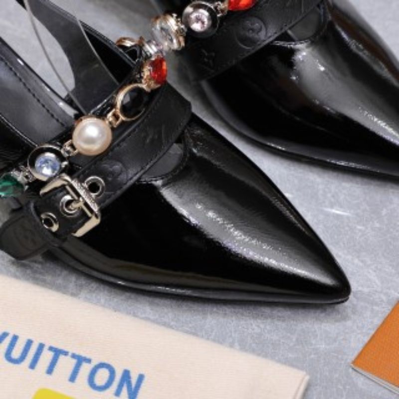 Louis Vuitton LV Vibe Slingback Pump,
