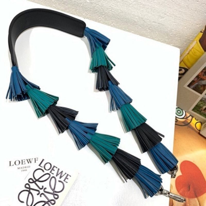 Loewe Tasselled Leather Shoulder Strap,