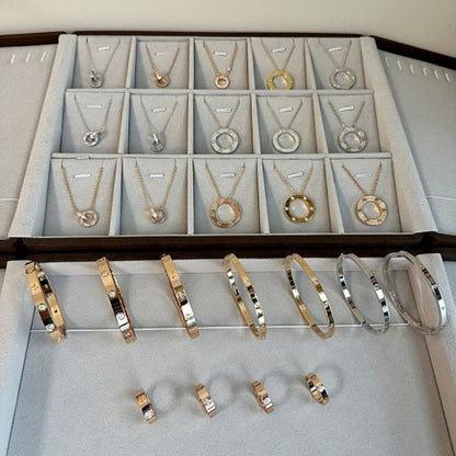 Cartier LOVE Bangles, LOVE Rings, and LOVE Necklaces