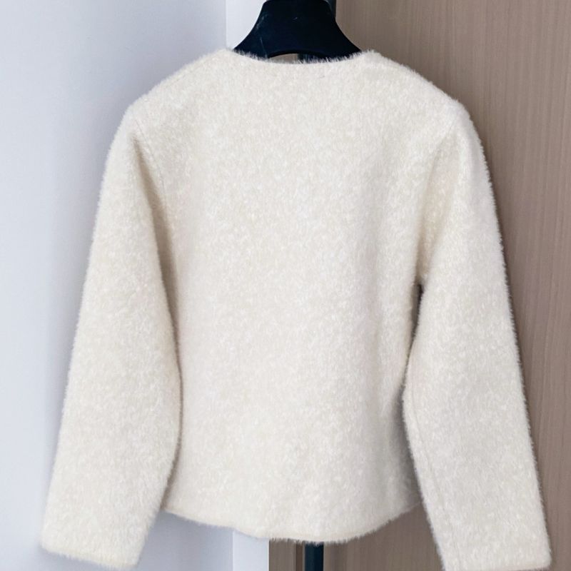 Prada mohair-blend cardigan.