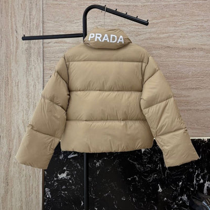 Prada cropped down jacket.